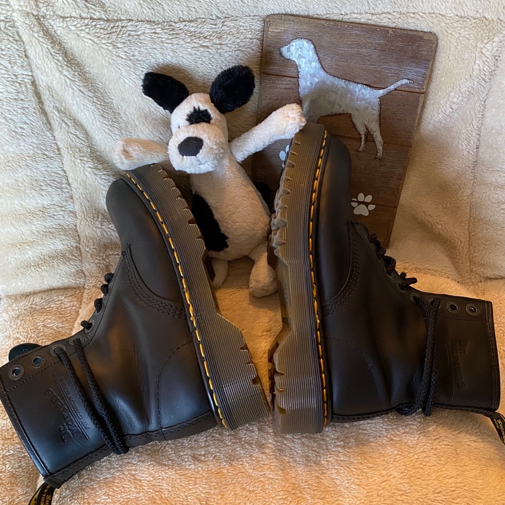 Dr Martens RARE 1460 PLATFORM BEX SOLE MIE boots - Picture 14 of 16